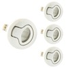 Kyuionty 4 Pack 2 Inch Flush Pull Slam Latch, Plastic