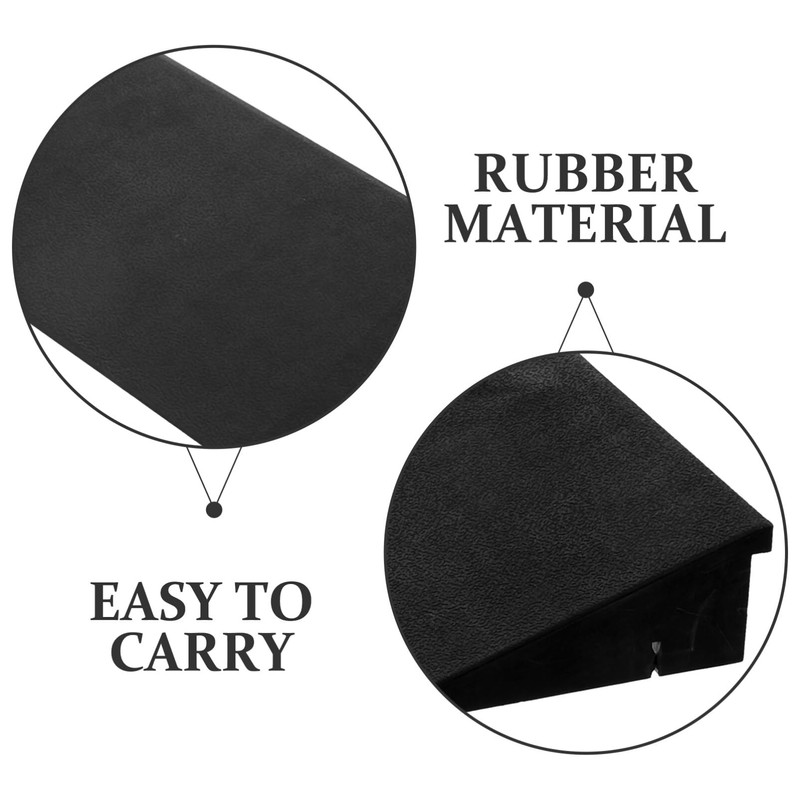 Healeved Rise Rubber Threshold Ramp Robot Vacuum Cleaner Rise Door