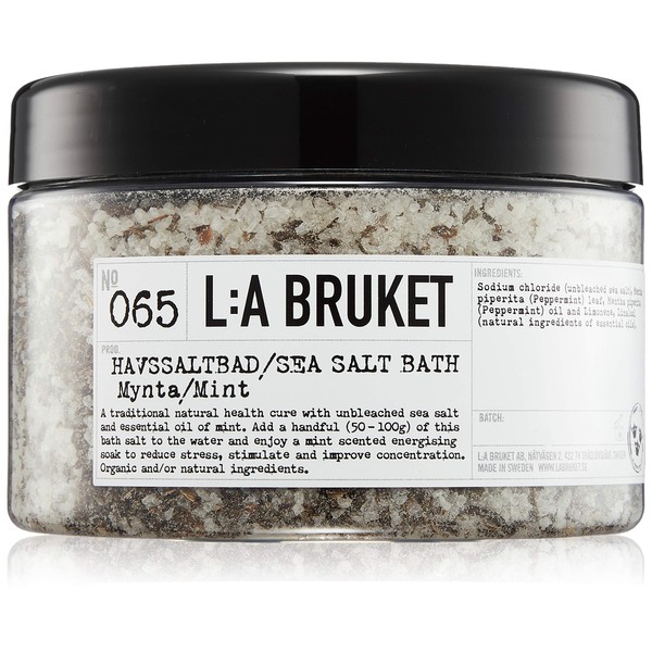 L:a Bruket No.65 Bath Salt Mint 450 g