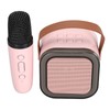 Portable Karaoke Machine LED Dynamic Light Small Bluetooth Speaker with