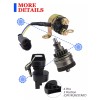 Motorsupermarkets Starter for Polaris Ranger 800 EFI 2010-2014 W/Bendix &