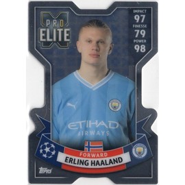 Match Attax Extra 2023 2024 Erling Haaland Pro Elite Trading Card