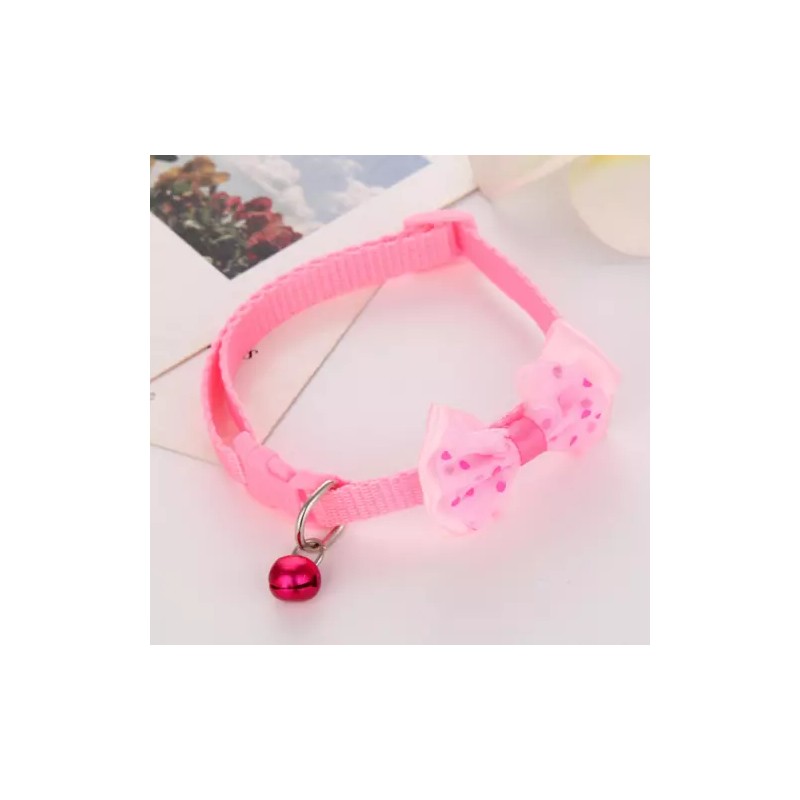 speedway Nylon Cat Cute Collar with Bell bow tie for