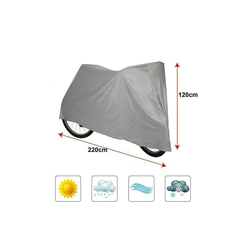 PaulStore Waterproof Universal BICYCLE Bike COVER UV Weather Dust Rust