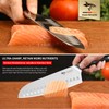 MAD SHARK 8" Santoku Kitchen Knife, Forged German High Carbon