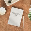 Grandpa's Story Journal (Linen Hardcover) - A Family Keepsake with
