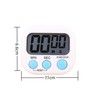 Multi-functional Digital Kitchen Timer - ABS material, loud alarm, large