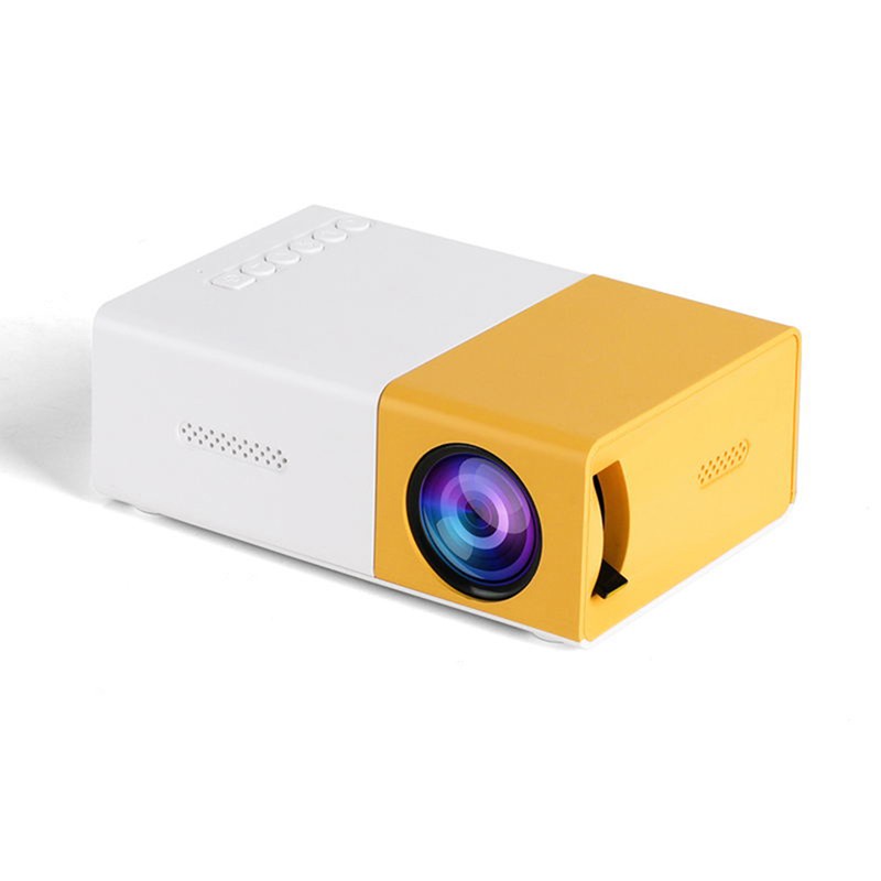 Mini Projector Audio HD USB Mini Projector Support 1080P Home