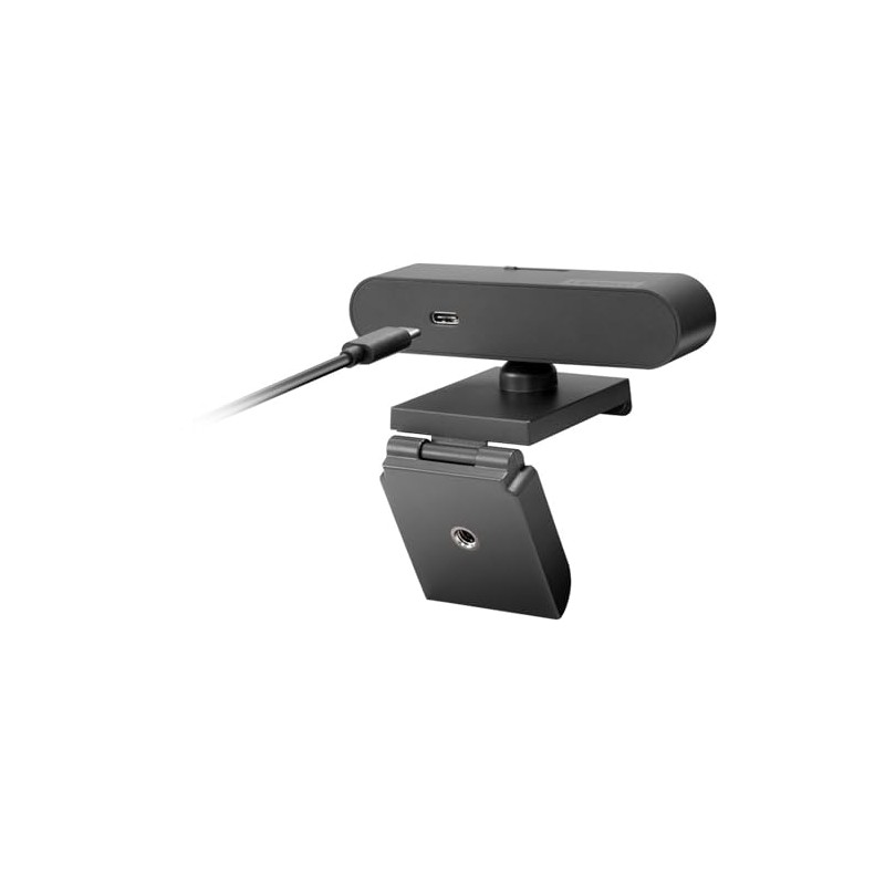 Lenovo 500 Full HD USB Webcam, Negro