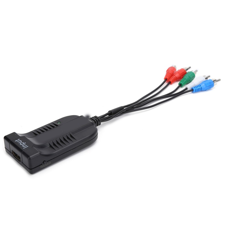 Z10AS RGB Component HDMI-Compatible Video R/L Audio to YPBPR Converter