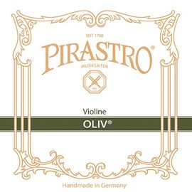 PIRASTRO OLIV 2118 バイオリン弦 オリーブ D線 ガットシルバー巻