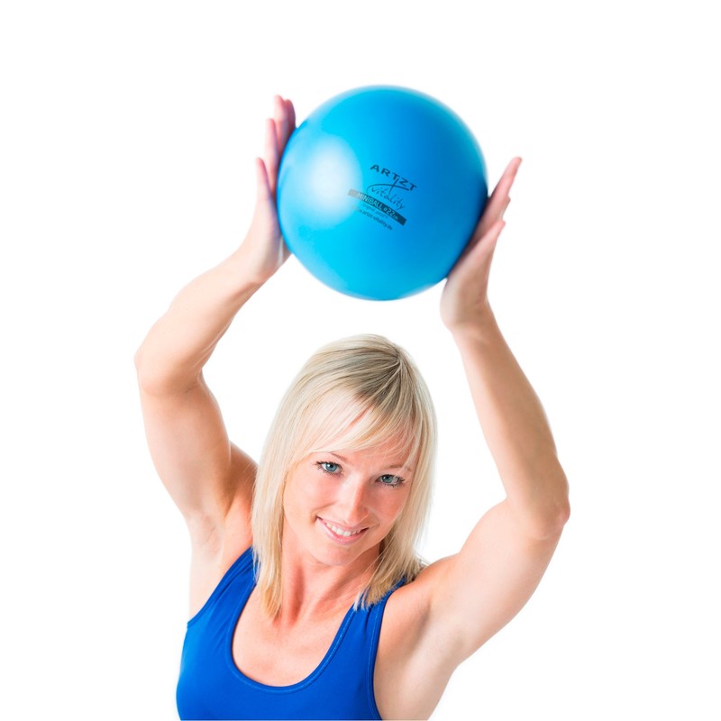 ARTZT vitality Pilates Ball Silver, 30 cm