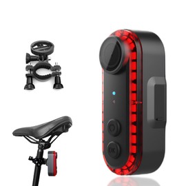 Wisoqu Rear View Camera, DV Camera Taillight, 1080P 150° | Rechargeable | 3500mAh Battery Up to 8 Hour Runtime | IPX6 Safety Rear Light