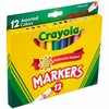 Crayola® Broad Line Markers, Assorted Classic And Bright Colors, Box