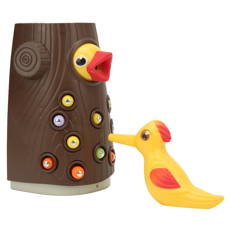 Magnetic Woodpecker Game Improve Coordination Keep Focusing Educational Woodpecker Toy