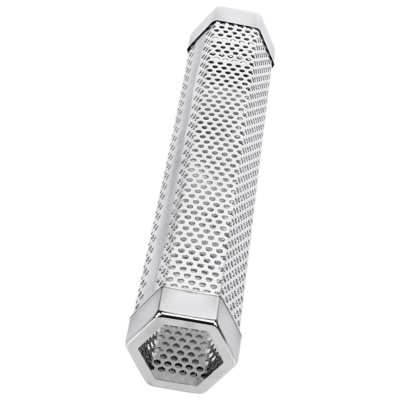 12 Inch Smoker Tube Rhombus Stainless Steel Pellet Smoker Tube