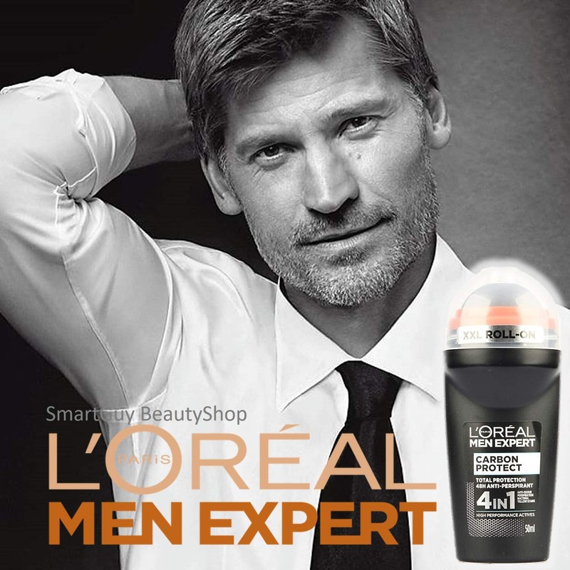 L'oreal Men Expert (Pack of 3) Carbon Protect Roll-on X