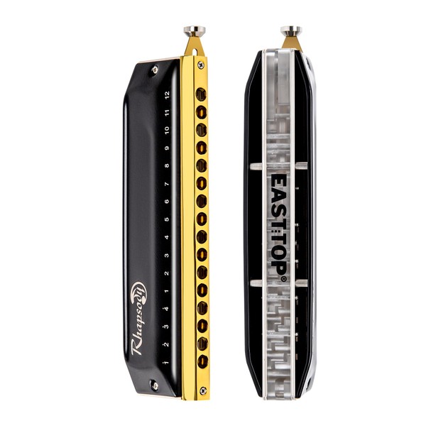 East top Chromatic Harmonica 16 Holes 64 Tone C Tone