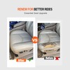 GXARTS Driver Side Botom Lower Replacement Leather Seat Cover #522