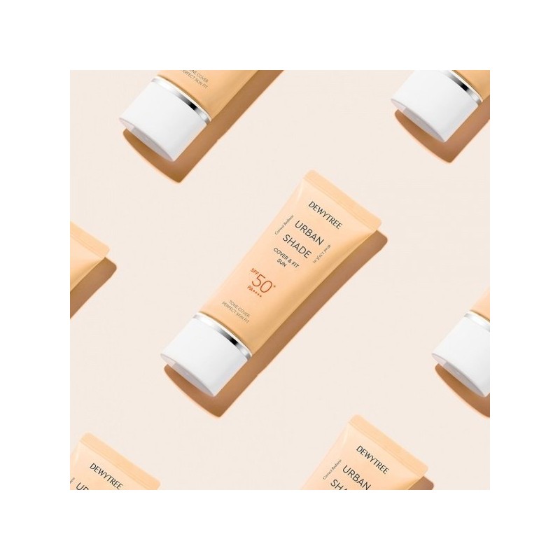 Dewy Tree 어반쉐이드 파데프리 커버앤핏 톤업 선크림 대용량 40ml /