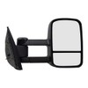 Brock Replacement Passenger Manual Telescopic Tow Mirror Compatible with 2007-2014