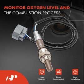 A-Premium Sensor de oxígeno O2 250-54018 compatible con Jaguar X-Type 2002-2008 S-Type Vanden Plas XJ8 XJR XK8 XKR Upstream