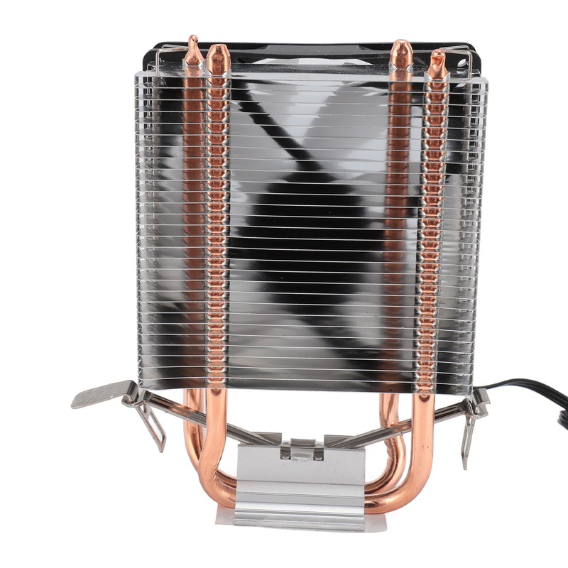 CPU Cooler Dual Heat Pipe 48CFM DC12V Quiet Operation Hydraulic