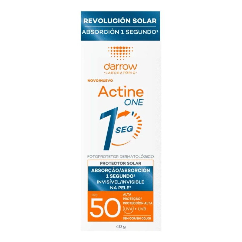 Darrow Protector Solar Actine One Fps 50 Rápida Absorción40g