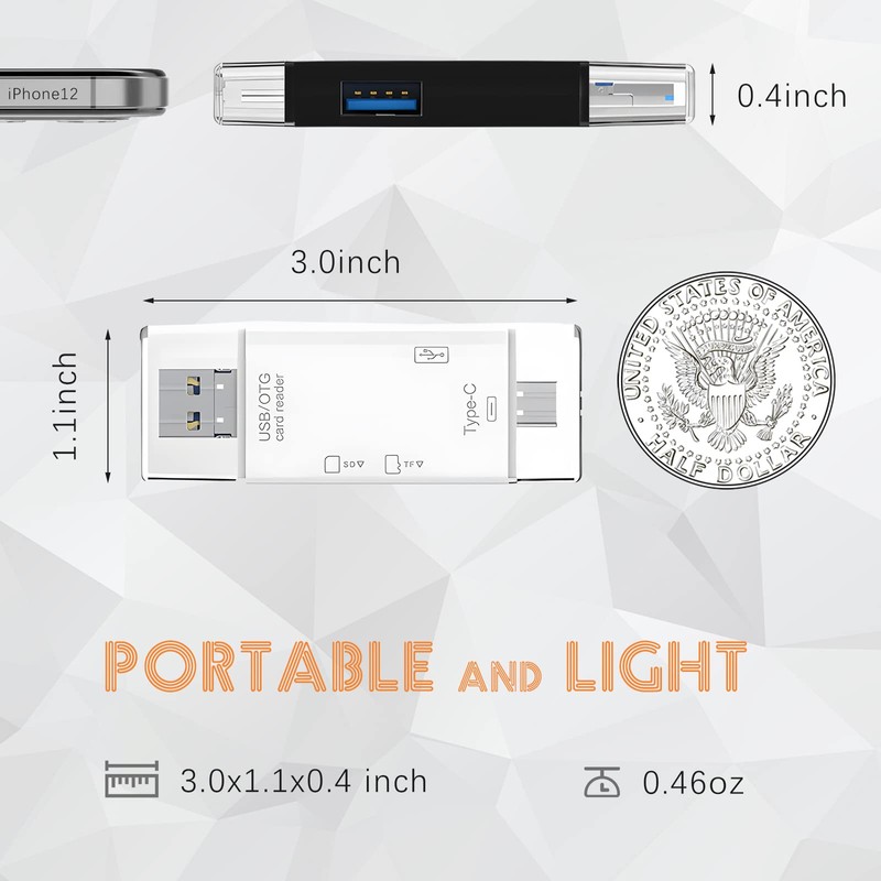 Micro SD Card Reader for Android, Micro SD Card to