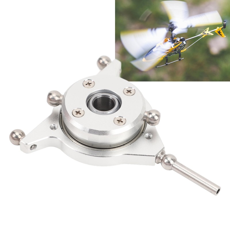 RC Helicopter Swashplate High Strength Aluminum Alloy Stainless Steel Cross