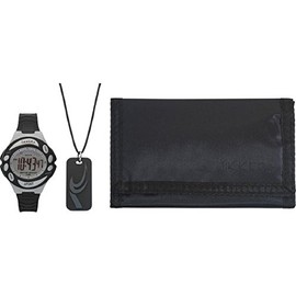 Tikkers Black Digital Watch Set ATK1016