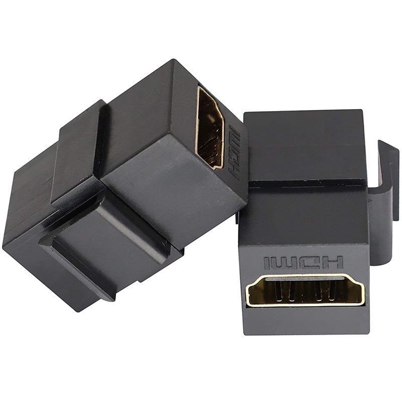 tunghey HDMI Keystone Jack, 4K HDMI Female to Female Adapter