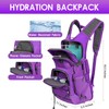 WOLT Hydration Backpack 18L Hiking Water Backpack with 2L Water
