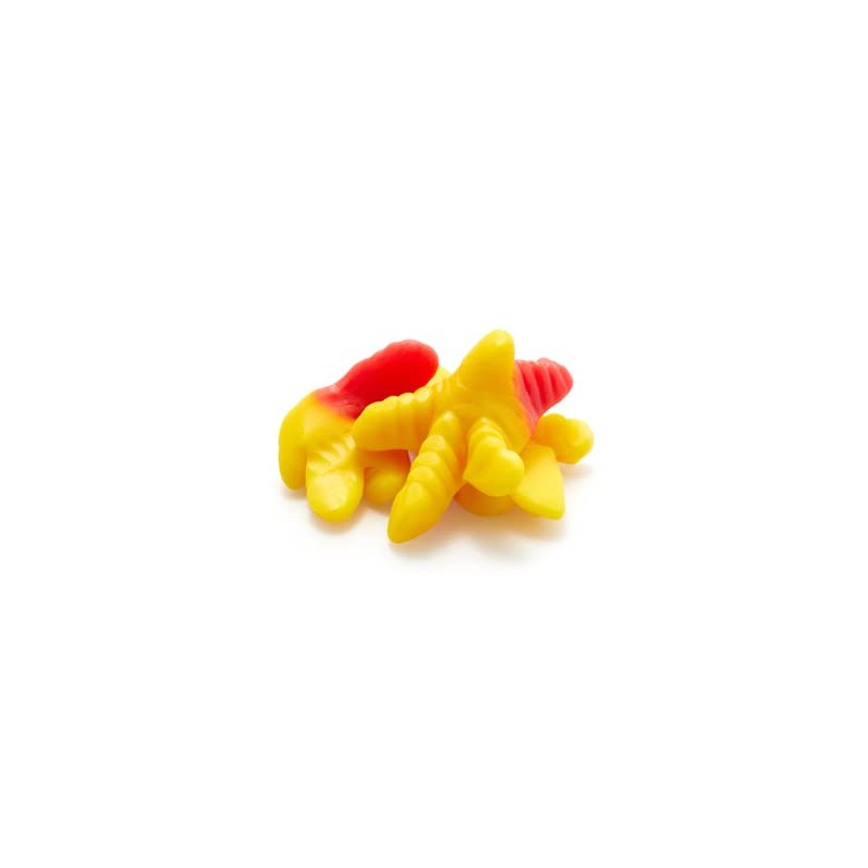 Yupik Gummy Chicken Feet, 2.2 lb (35.2 oz), Gluten-Free, Fruity