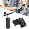 Upgraded Airbrush Kit with Air Compressor Portable Cordless Gun Rechargeable