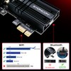 SYONCON WiFi 6E AXE5400 PCIe WiFi Card Intel AX210 Chipset