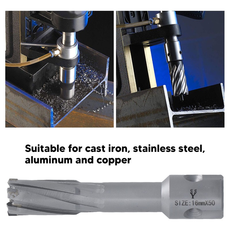 Annular Core Drill Bit 50mm Depth Efficient Precise Cutting 40CR