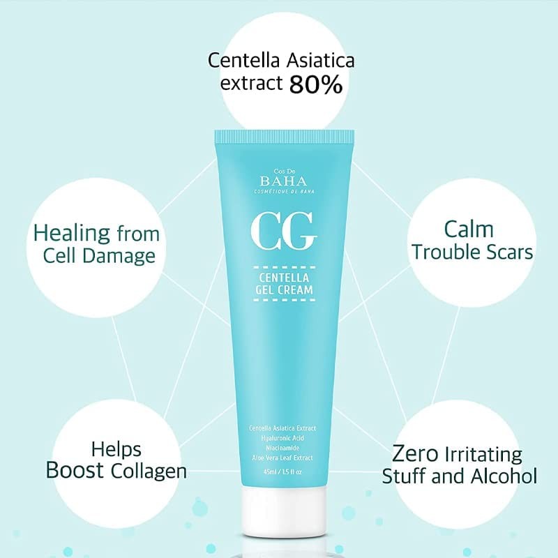 Cos de BAHA CG Centella Gel Cream 45ml
