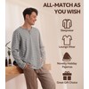 DAVID ARCHY 100% Cotton Men's Pyjamas Sets, Men's Loungewear Set