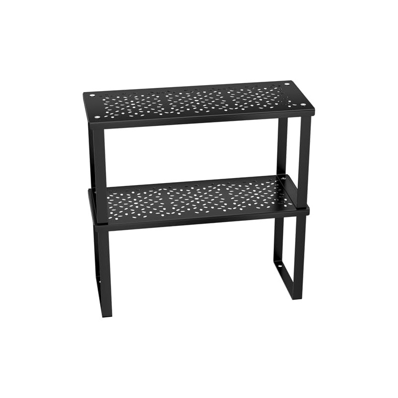 Maxentico Set of 2 Kitchen Organisers, Kitchen Shelf Worktop, Shelf