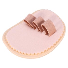 Toe Splint, Toe Corrector Pad, Toe Overlap Corrector, 1 Pcs 3 Toe Right Three Hammer Toe Overlap Corrector Crooked Straightener Protector Pad for Toes Bent, Hallux Varus and Hammer Toe