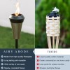 Airy Abode Replacement Lantern Wicks for Tiki Torches Set of
