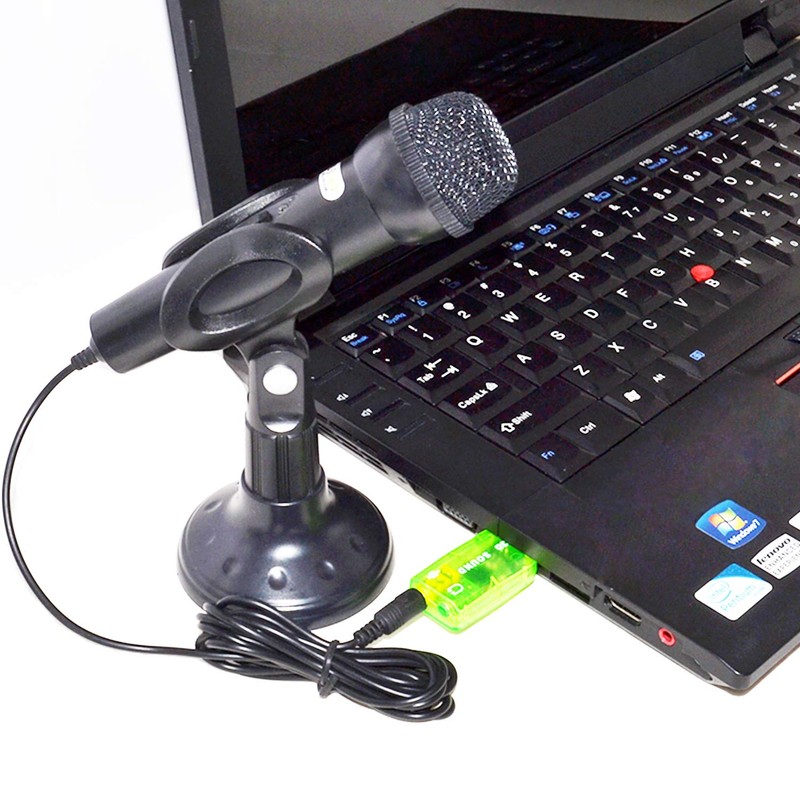 OUOU - Adaptador de sonido USB (3 unidades) de 3,5