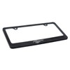 Ford Mach-E Black Coated Metal License Plate Frame with Exposed