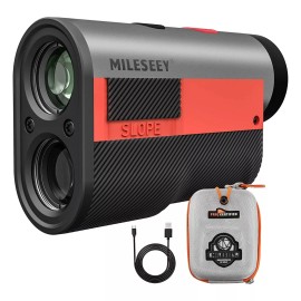 Mileseey 656 Yards High-Precision Golf Rangefinder with Slope,Magnet Strip