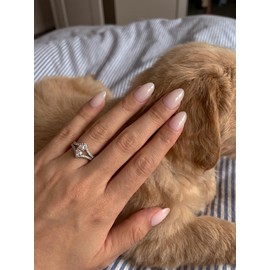 Light Pink Short Almond Press On Gel Nails 16 Sizes 32Ct With Nail Glue