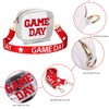 Game Day Clear Bag for Stadium Events with Letter Patches