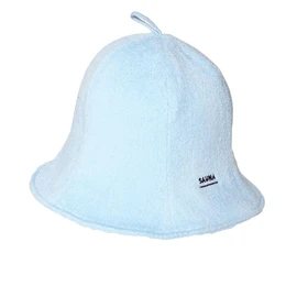 14+ ICHIYON PLUS Sauna Hat Towel Texture 100% Cotton Absorbent Men's Sauna Sauna Hat Large Sauna Goods Washable Comes with Bag Sauna Hat ihat0544, blue
