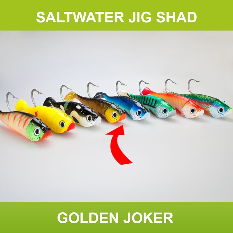 Team Deep Sea Saltwater Jig Shad, 24.0 cm, 400 g,
