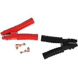 SELEAD 2PCS Jumper Cable Clamps 1000A, Insulated Alligator Clips Charging Connector Kit for Car Auto Vehicle, Jumper Cable Clamps Replacement Red and Black Set, ETL/CETL Listed